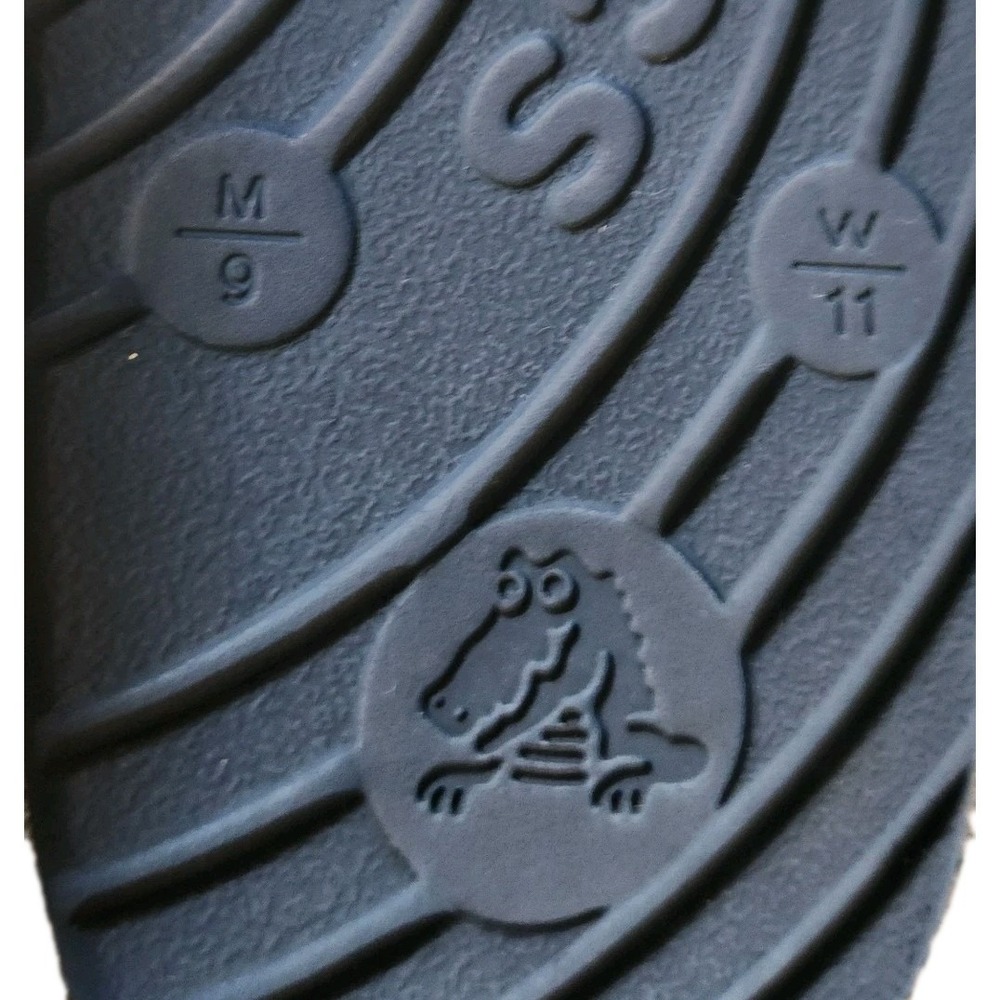 Crocs Unisex Slide Sandal Navy Blue Men's 9  Women's 11 - Picture 8 of 9